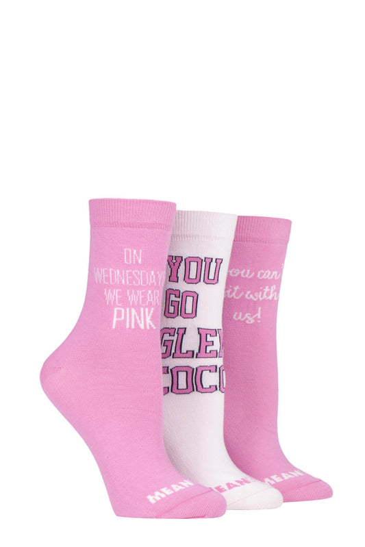 MEAN GIRLS - 3-Pack Socks