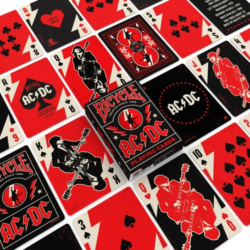 AC/DC - Bicycle Playing Cards