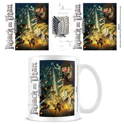 ATTACK ON TITAN - S4 Special Ops Squad vs Titans Mug
