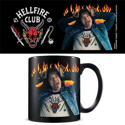 STRANGER THINGS - Eddie Hellfire Black Mug