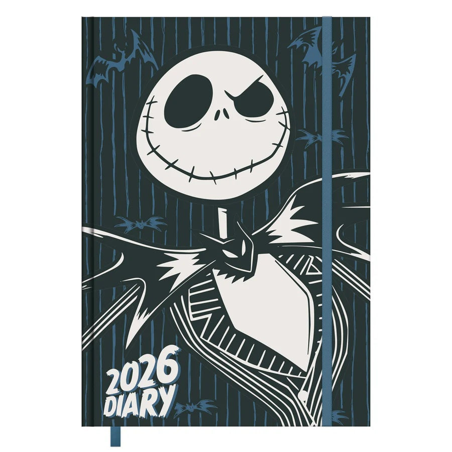 NIGHTMARE BEFORE CHRISTMAS - Jack & Sally 2026 Diary