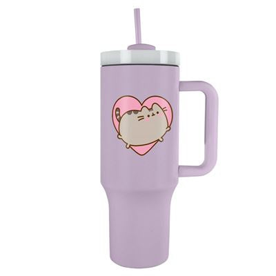 PUSHEEN - Heart 40oz Tumbler