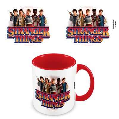 STRANGER THINGS - Cast Red Inner Mug