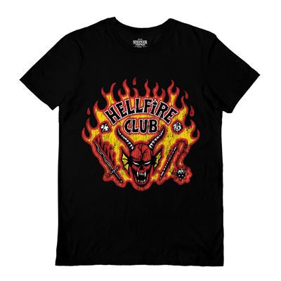 STRANGER THINGS - Flaming Hellfire T-Shirt