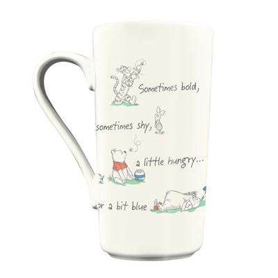 DISNEY : WINNIE THE POOH - Sketch Grande Latte Mug
