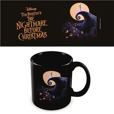 NIGHTMARE BEFORE CHRISTMAS - Full Moon Black Mug