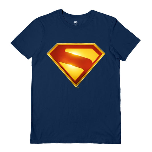 DC : SUPERMAN (2025) - Logo Navy T-Shirt