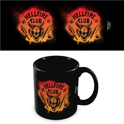 STRANGER THINGS - Hellfire Black Mug