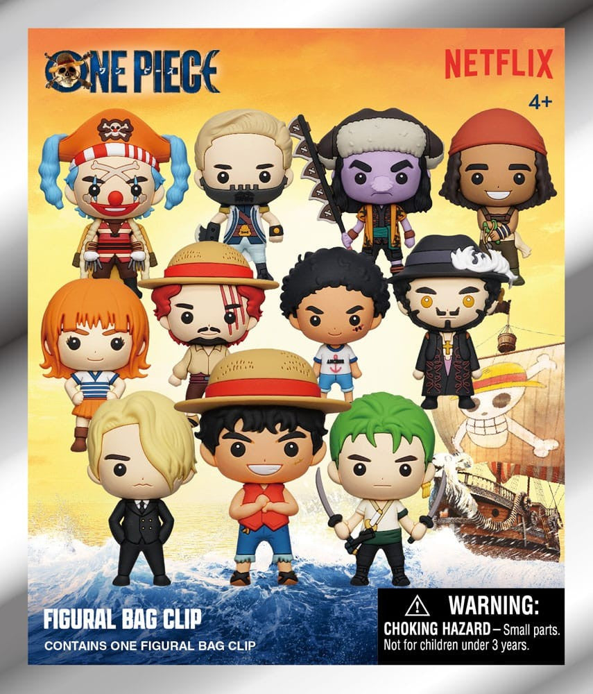 ONE PIECE - Series 1 Netflix Live Action Blind Bag Keyring / Bag Clip