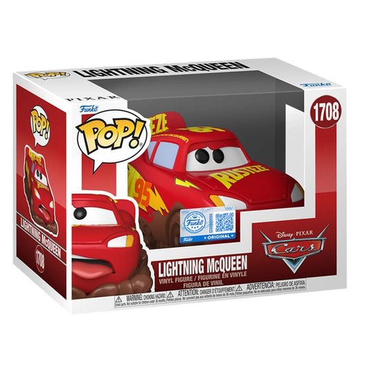 DISNEY PIXAR : CARS - Lightning McQueen #1708 Exclusive Funko Pop!