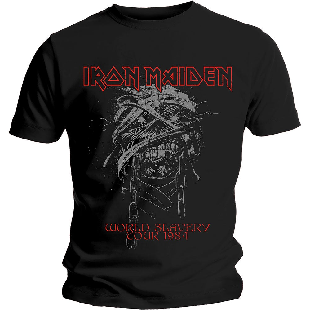 IRON MAIDEN - World Slavery 1984 Tour T-Shirt