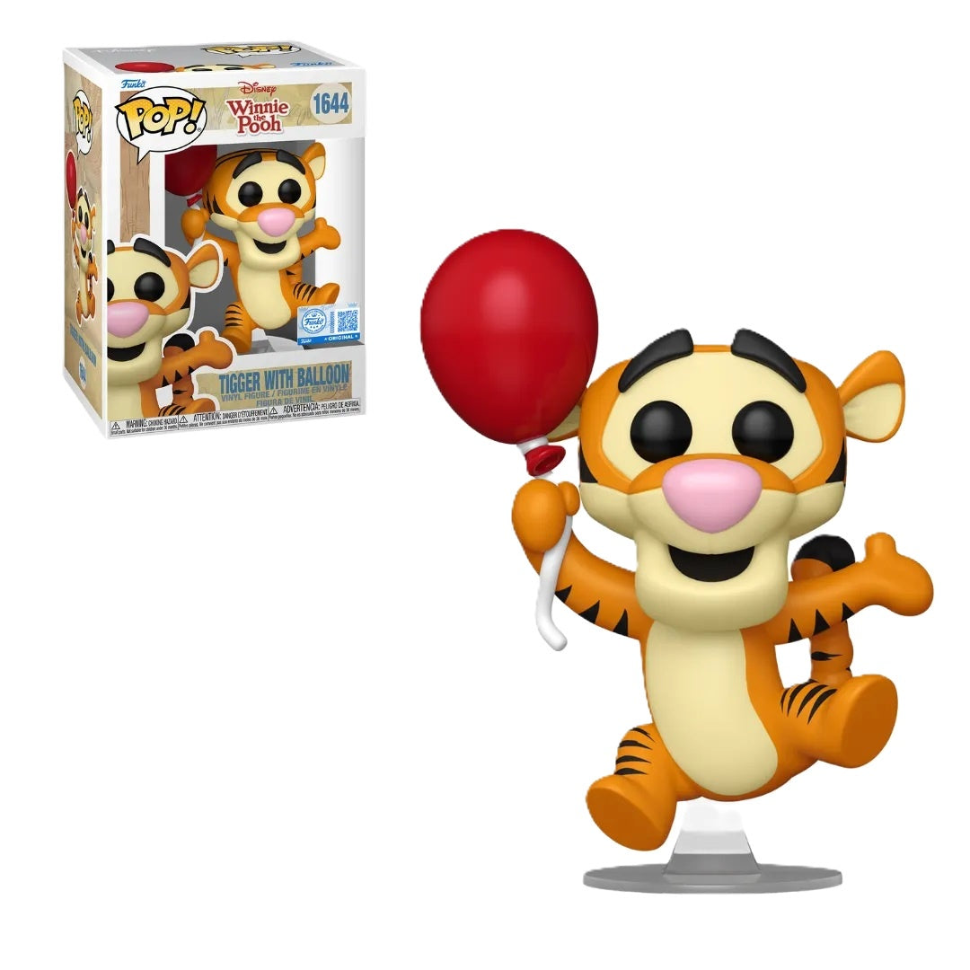 DISNEY : WINNIE THE POOH - Tigger With Balloon #1644 Funko Pop!