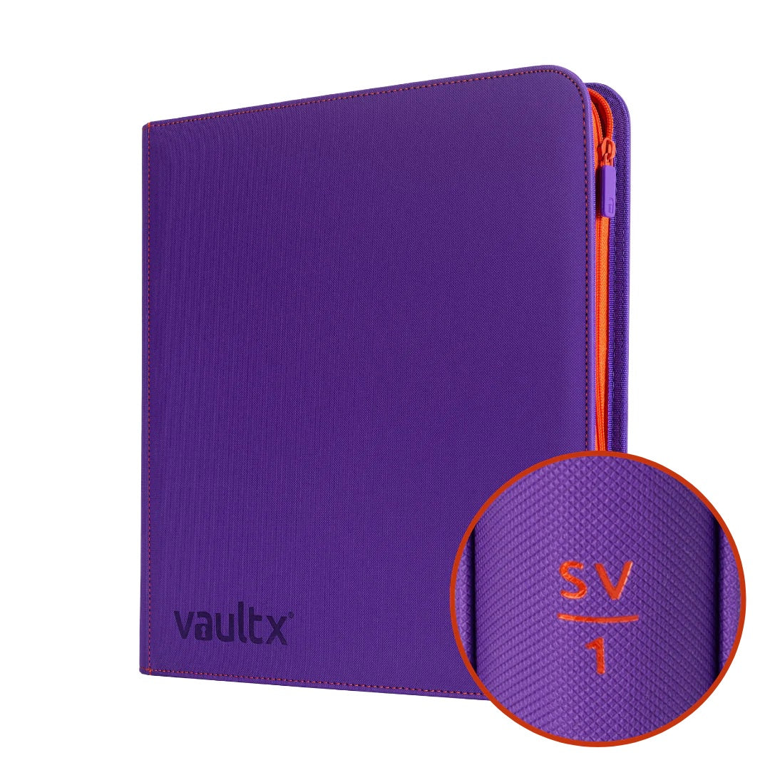 VAULT X - 12-Pocket Exo-Tec Zip Binder - Limited Edition SV1