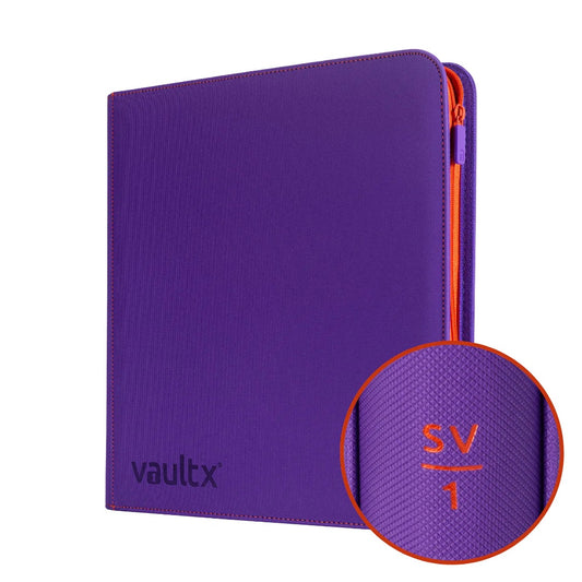 VAULT X - 12-Pocket Exo-Tec Zip Binder - Limited Edition SV1