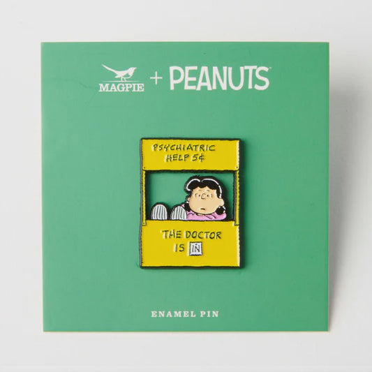 PEANUTS - Be Kind Help Pin Badge