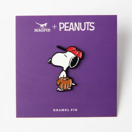 PEANUTS - Baseball Pin Badge