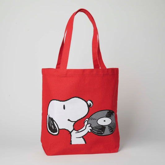 PEANUTS - Music Is Life Tote Bag