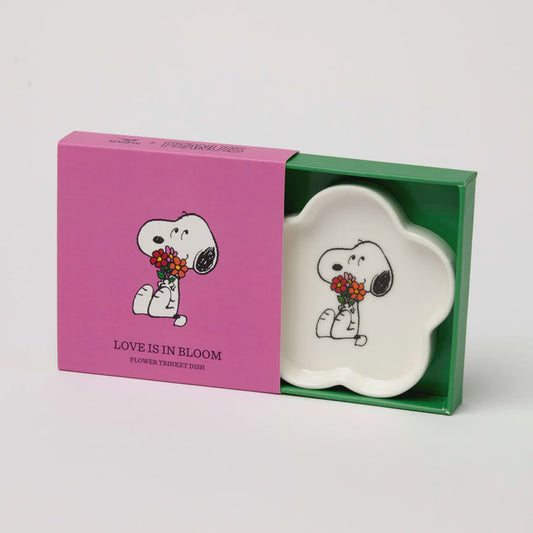 PEANUTS - Flowers Flower Shaped Trinket Dish