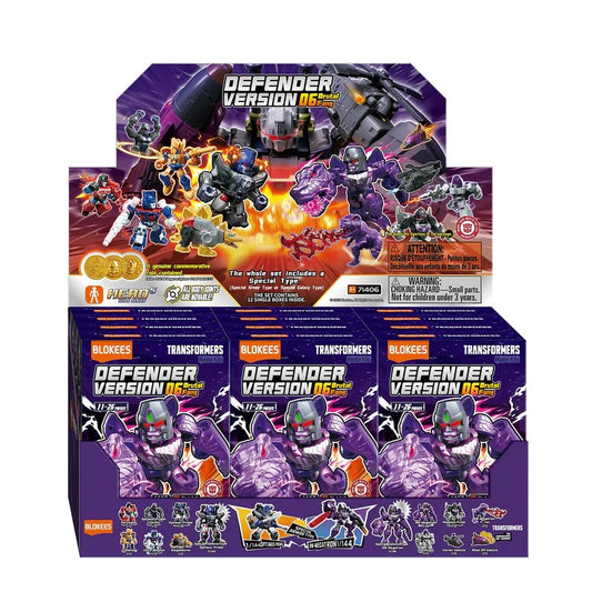 BLOKEES : TRANSFORMERS - Brutal Fang Defender Version 06 Blind Box Model Kit (1)