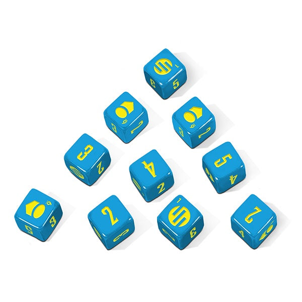 INVINCIBLE - Superhero Roleplaying Dice Set