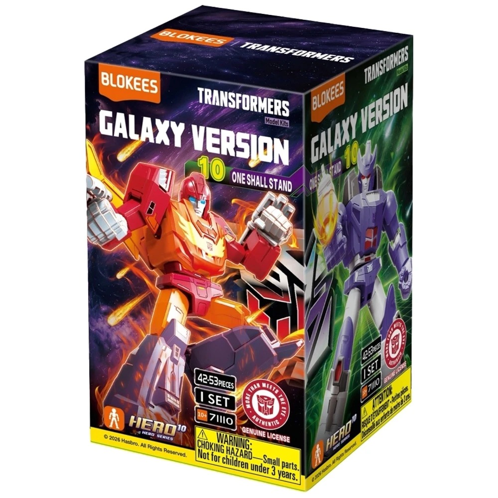 BLOKEES : TRANSFORMERS - One Shall Stand Galaxy Version 10 Blind Box Model Kit (1)