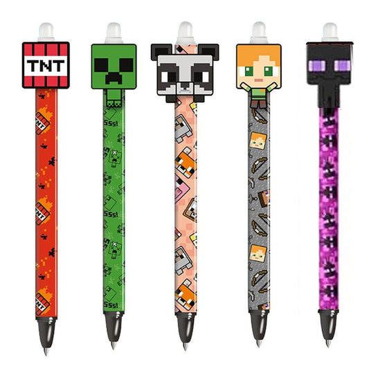 MINECRAFT - Characters Erasable Ink Gel Pen (1)