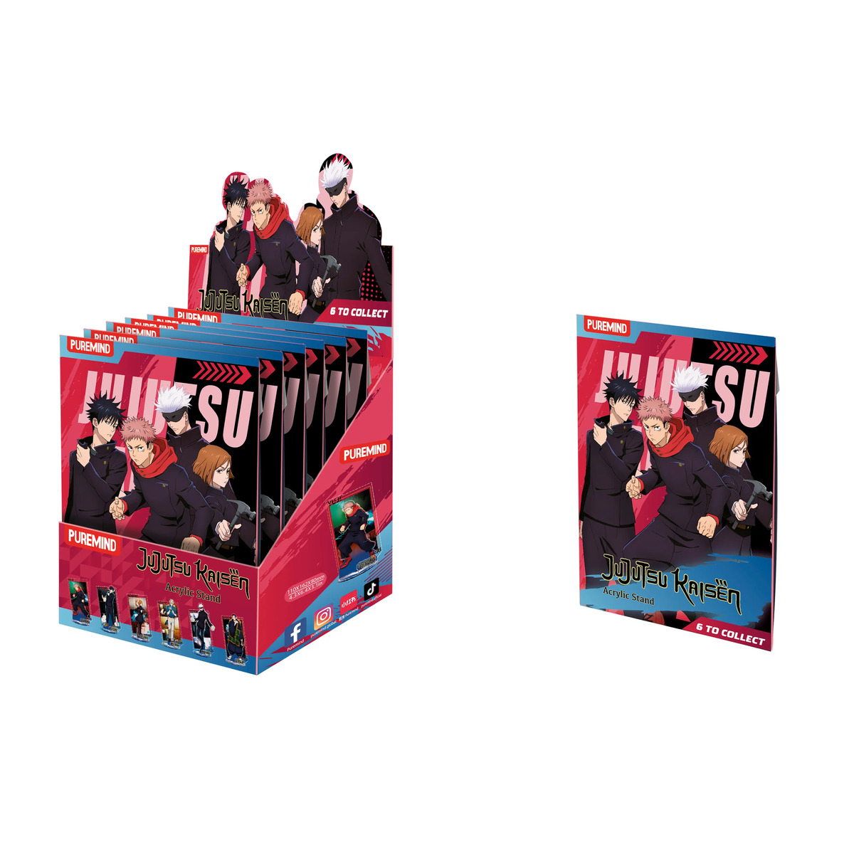 JUJUTSU KAISEN - Acrylic Stand Blind Box (1)