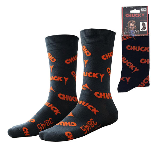 CHILD'S PLAY - Chucky Logo Socks (5-10.5/11)