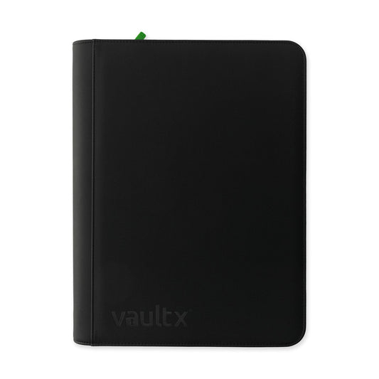 VAULT X - 16-Pocket Exo-Tec Zip Binder - Signature Black
