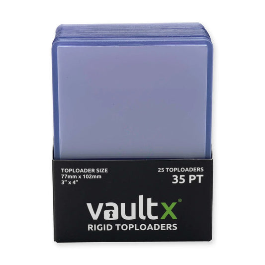 VAULT X - Rigid Toploaders 35pt (25 Pack)