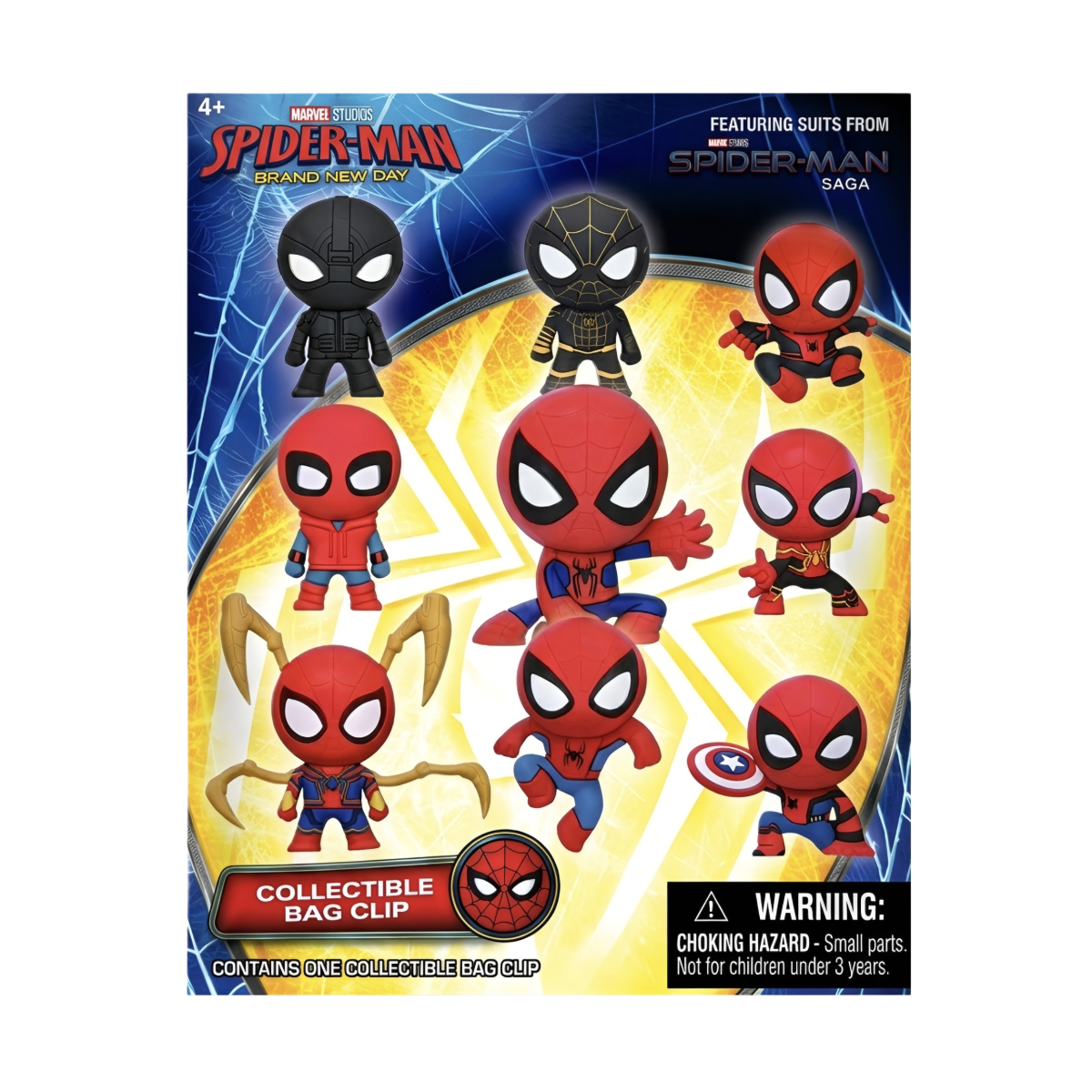 MARVEL : SPIDER-MAN: BRAND NEW DAY - Series 1 Blind Bag Keyring / Bag Clip