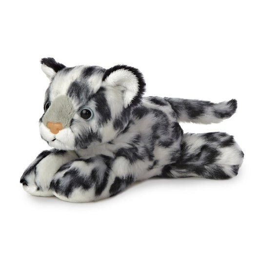 MINI FLOPSIES - Snow Leopard Plush