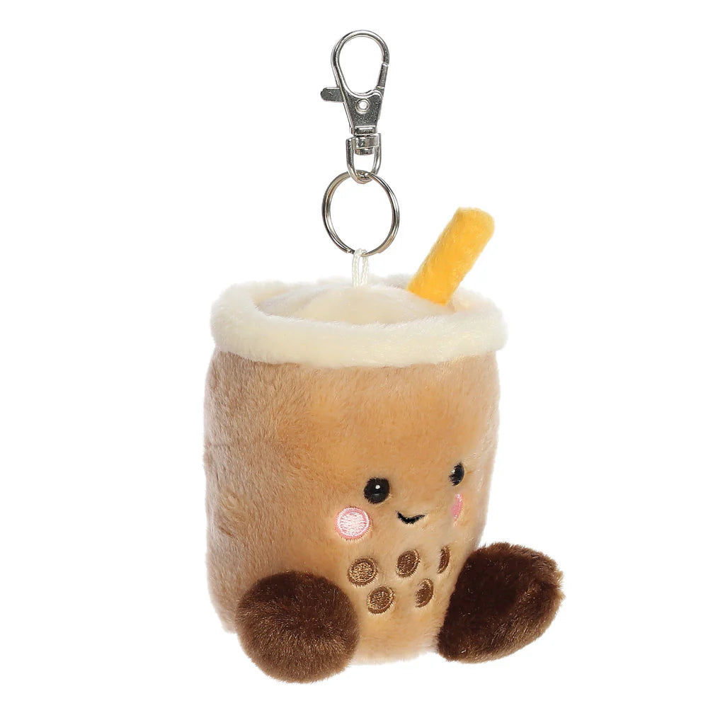 PALM PALS - Milky Tea Boba Plush Keyring