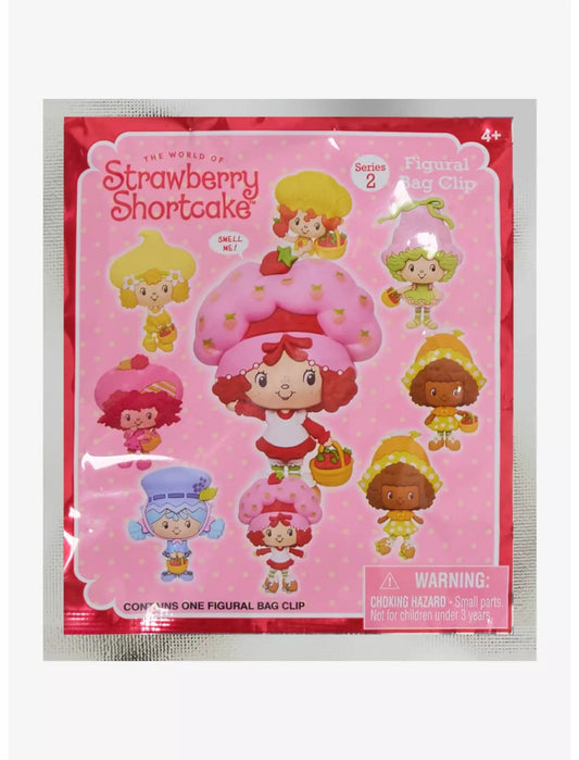 STRAWBERRY SHORTCAKE - Series 2 Mystery Blind Bag Keyring / Bag Clip