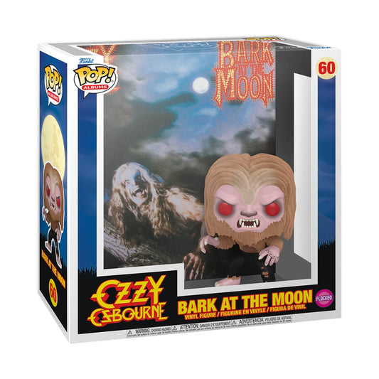 OZZY OSBOURNE - Bark At The Moon Flocked #60 Funko Pop! Album Cover