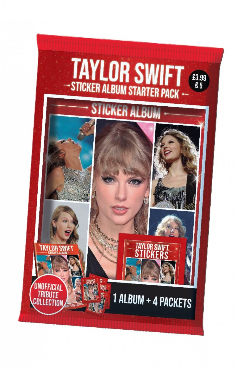 TAYLOR SWIFT - Sticker Album Starter Pack