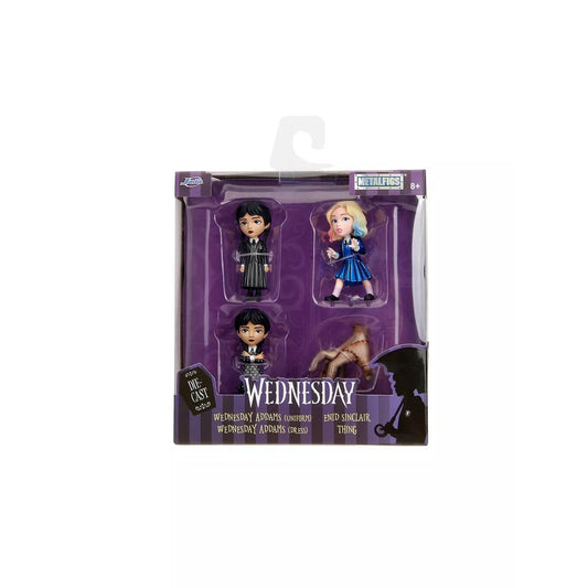WEDNESDAY - Nano Metalfigs Figures 4-Pack