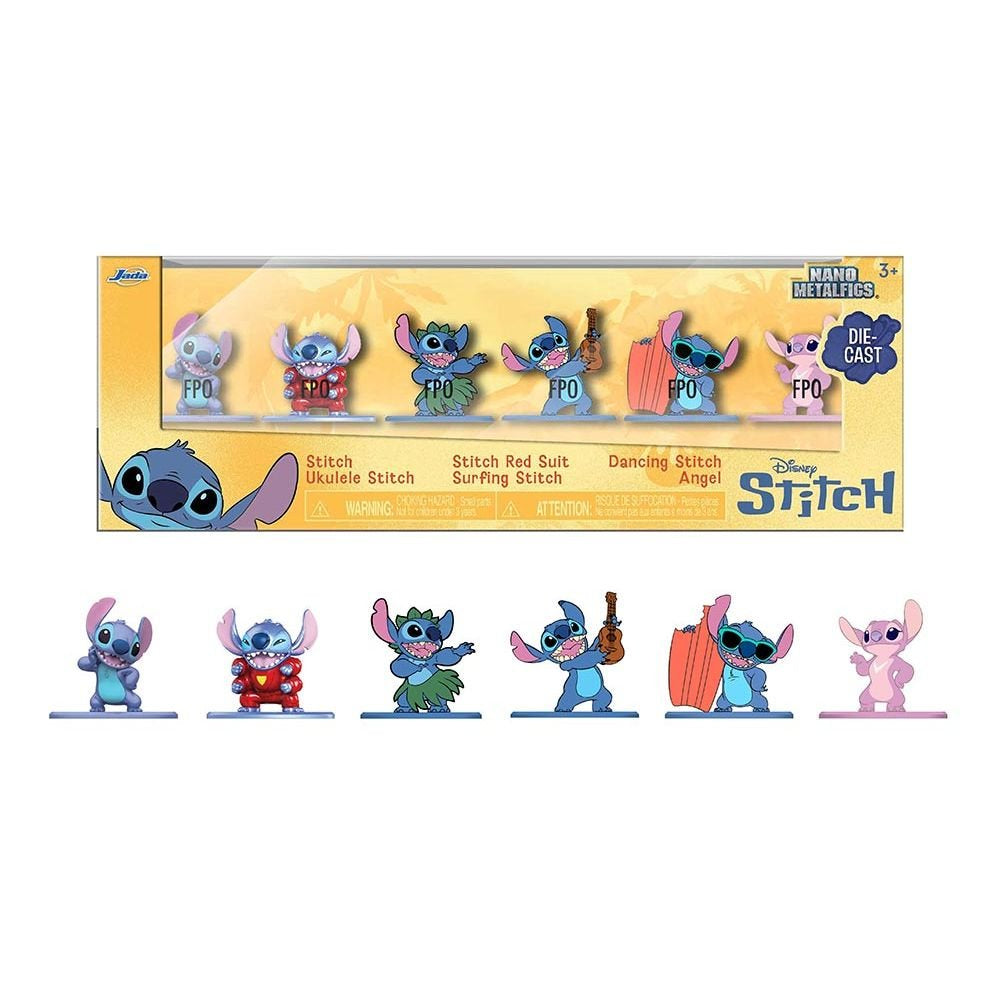 DISNEY : LILO & STITCH - 6 Pack Nano Figures