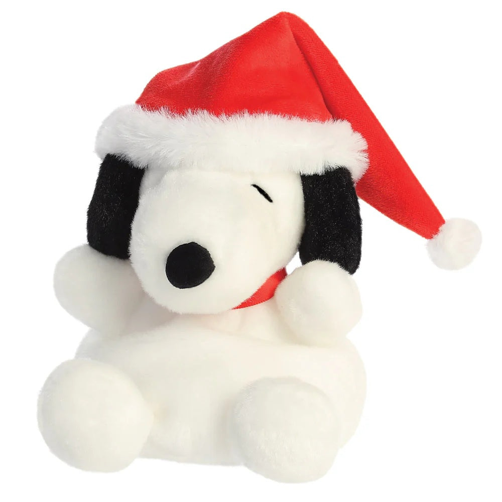 PALM PALS - Santa Snoopy Plush