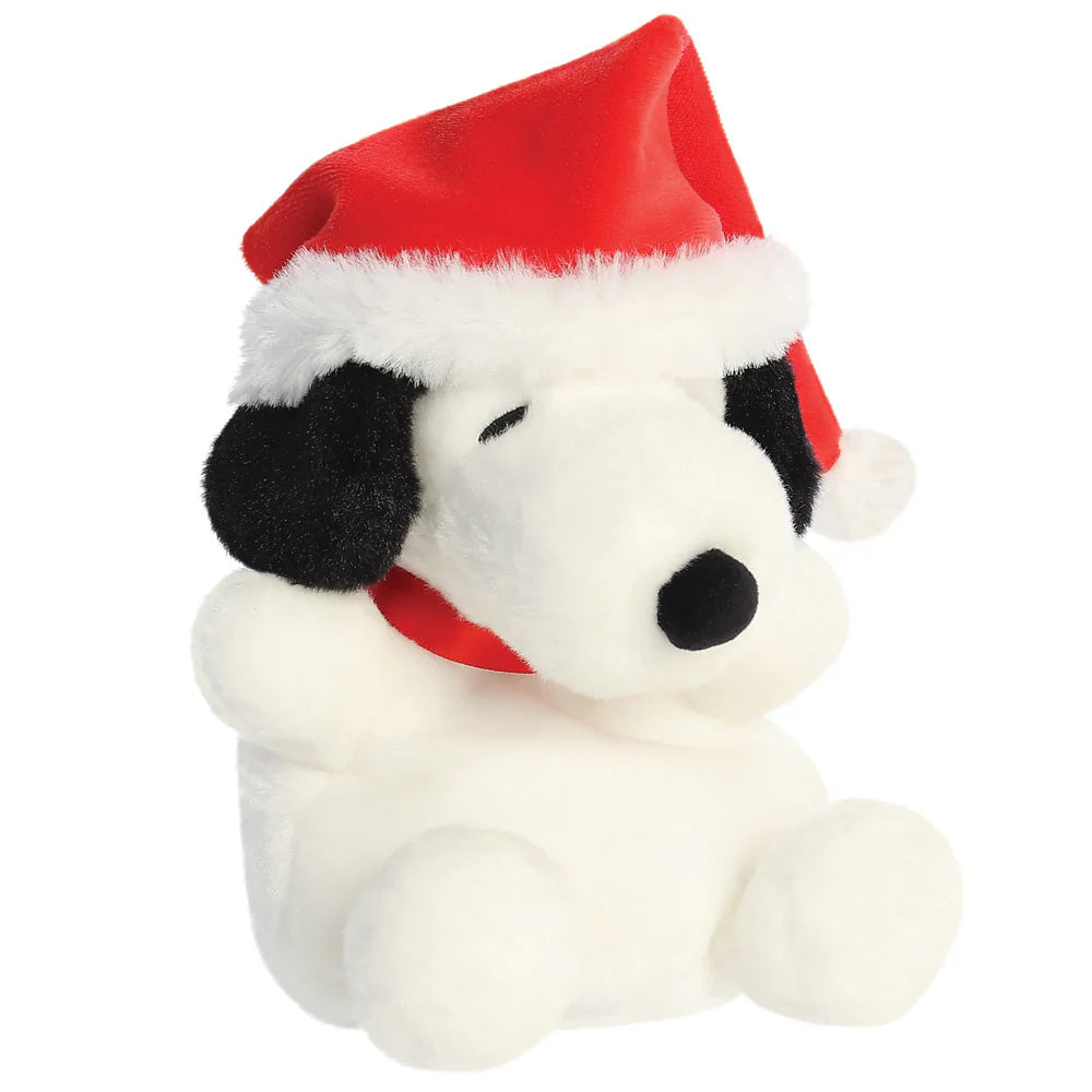 PALM PALS - Santa Snoopy Plush