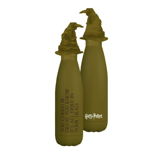 HARRY POTTER - Sorting Hat 3D Lid Metal Water Bottle