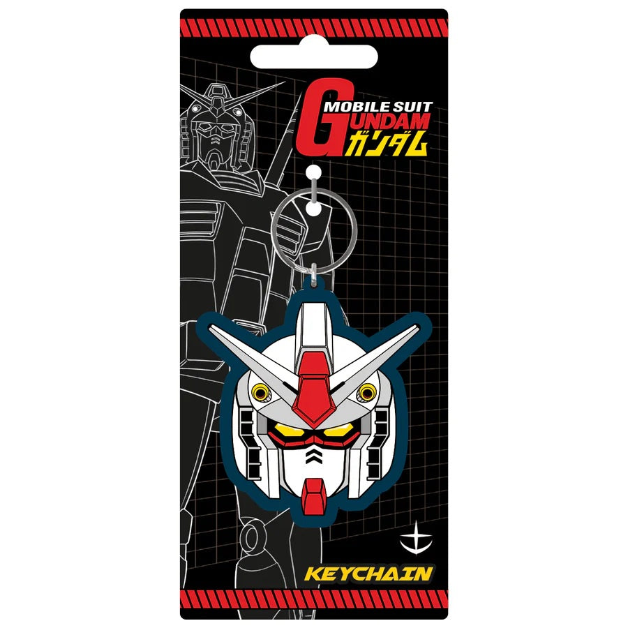GUNDAM - Model RX 78 2 Rubber Keyring