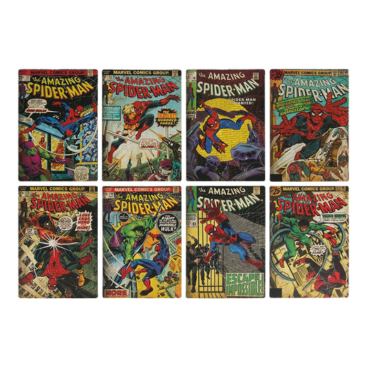 MARVEL : SPIDER-MAN - Comic Book Covers Coaster Set