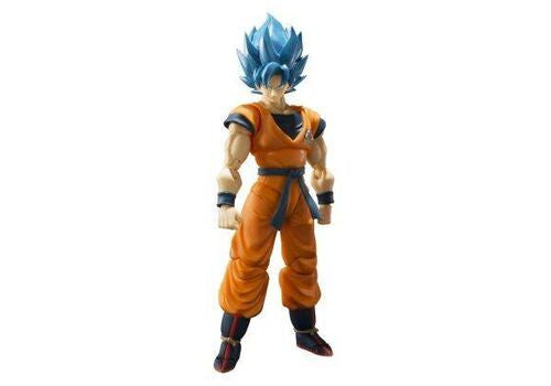 DRAGON BALL SUPER - Broly Super Saiyan God Super Saiyan Goku Super S.H. Figuarts Figure