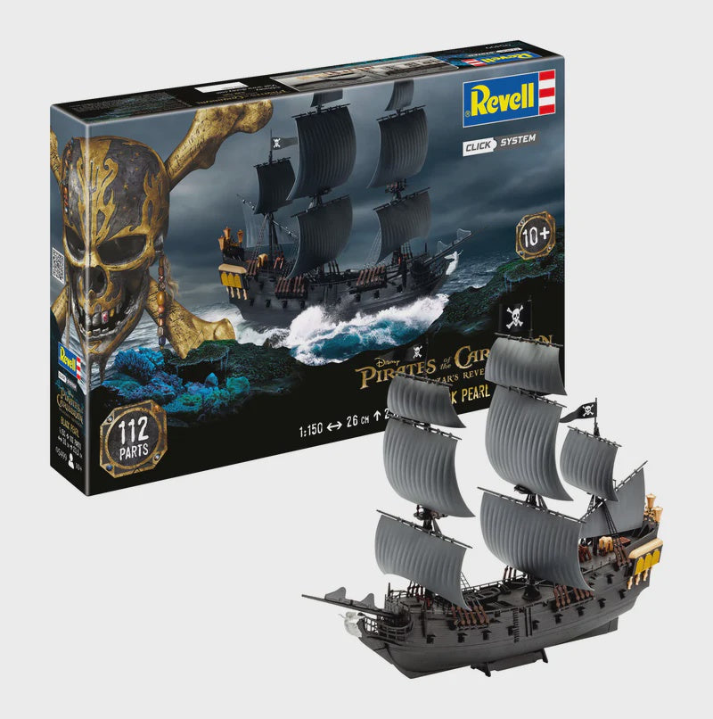 DISNEY : PIRATES OF THE CARIBBEAN - Black Pearl Click System Revell Model Kit