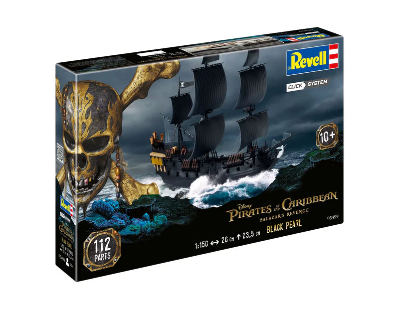 DISNEY : PIRATES OF THE CARIBBEAN - Black Pearl Click System Revell Model Kit