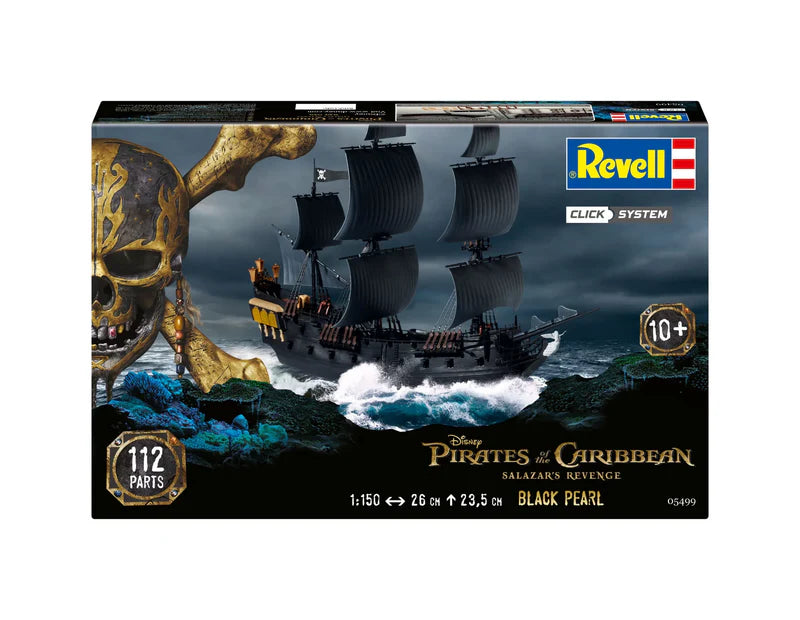 DISNEY : PIRATES OF THE CARIBBEAN - Black Pearl Click System Revell Model Kit
