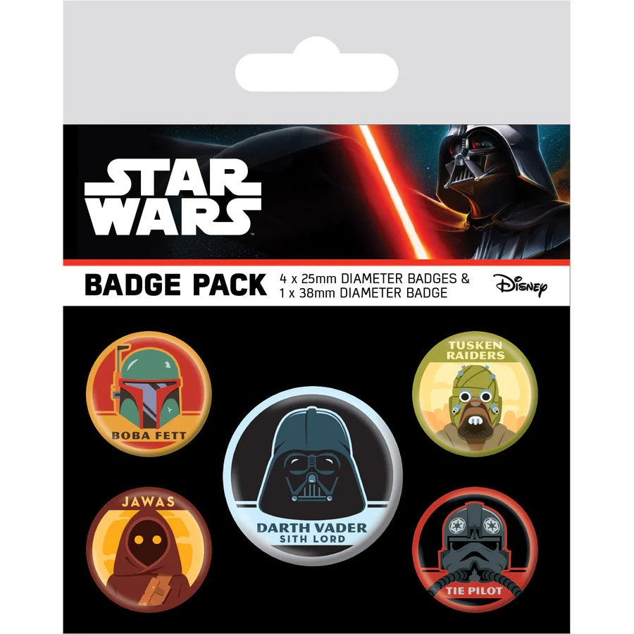 STAR WARS - Road Trip Badge Pack