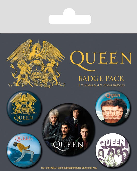 QUEEN - Classic badge Pack