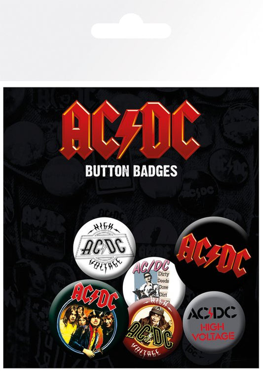 AC/DC - Logo Badge Pack